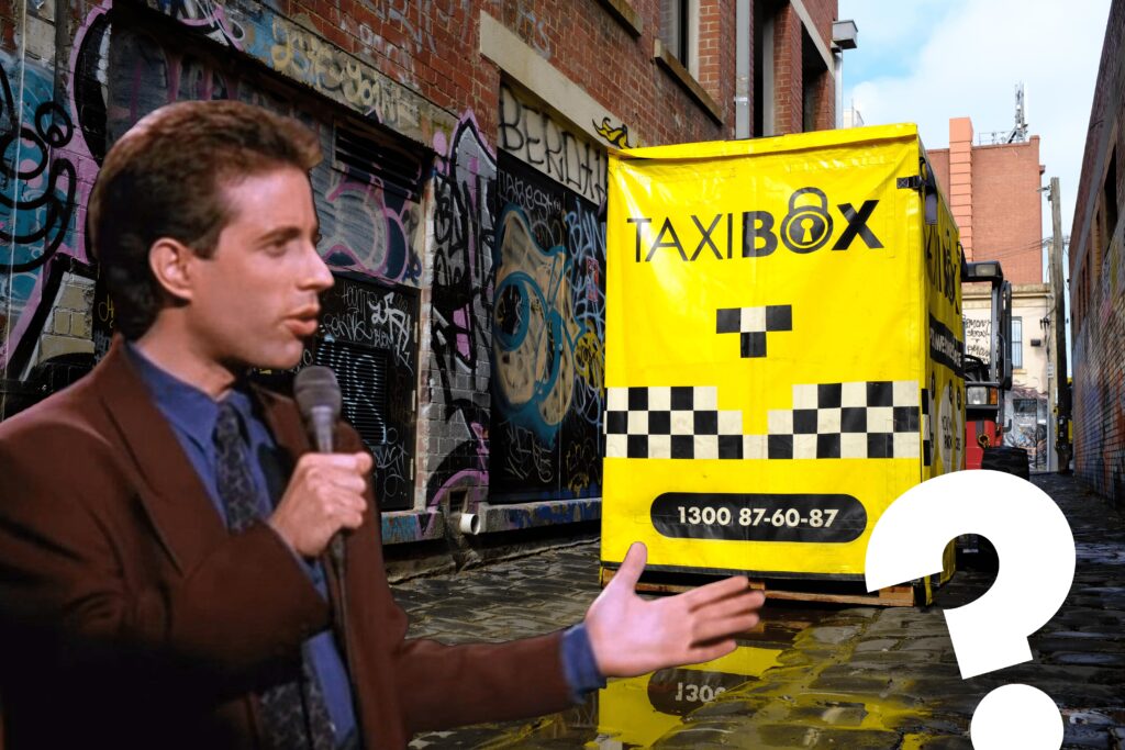 Jerry Seinfeld wants to know what the deal with TAXIBOX is